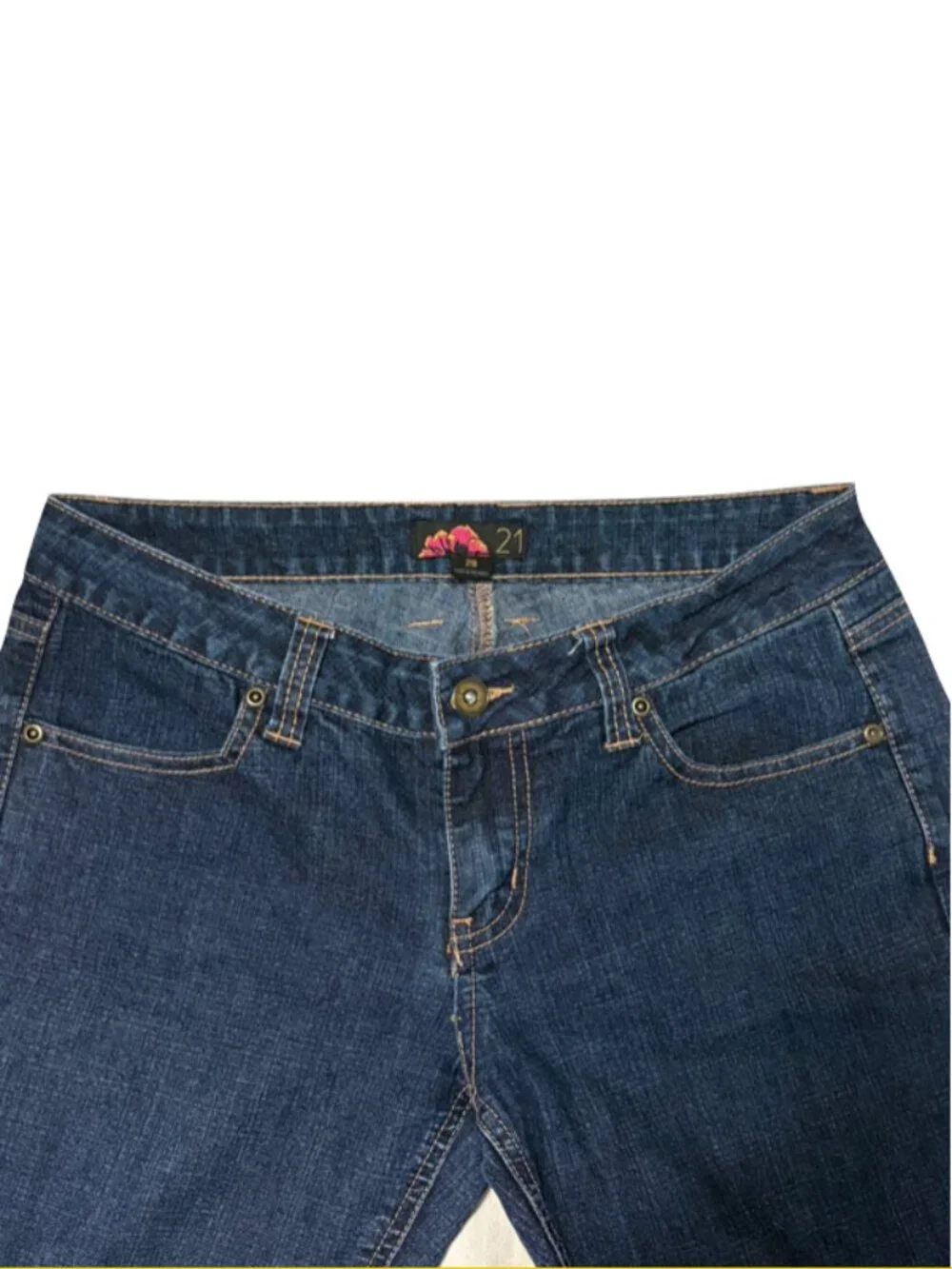 4/$29 Forever 21 womens jeans size 28 blue skinny low rise